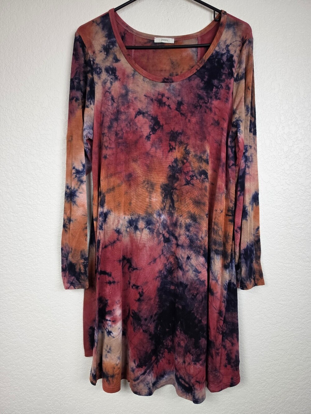 Anthropologie Jodifl Tie-Dye Long Sleeve Dress Small